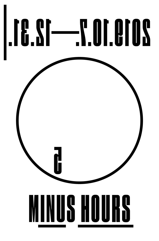 Minus Hours Postcard — SHIN SHIN